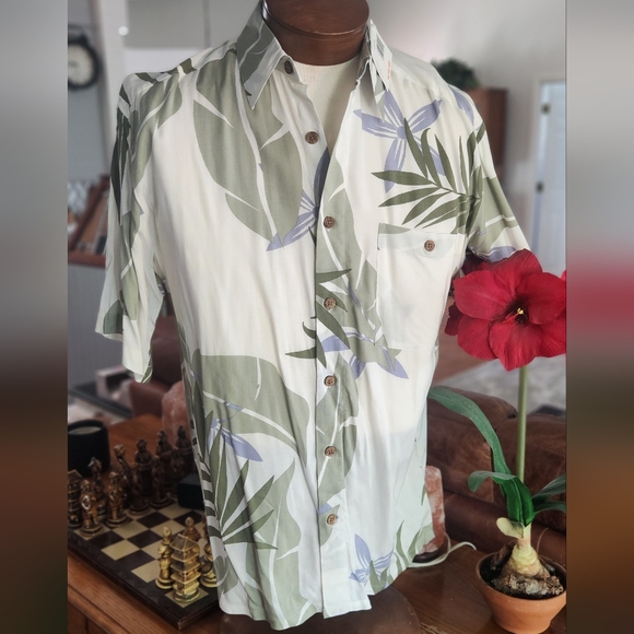 Puritan Other - Mens Vintage Hawaiian Print Shirt
